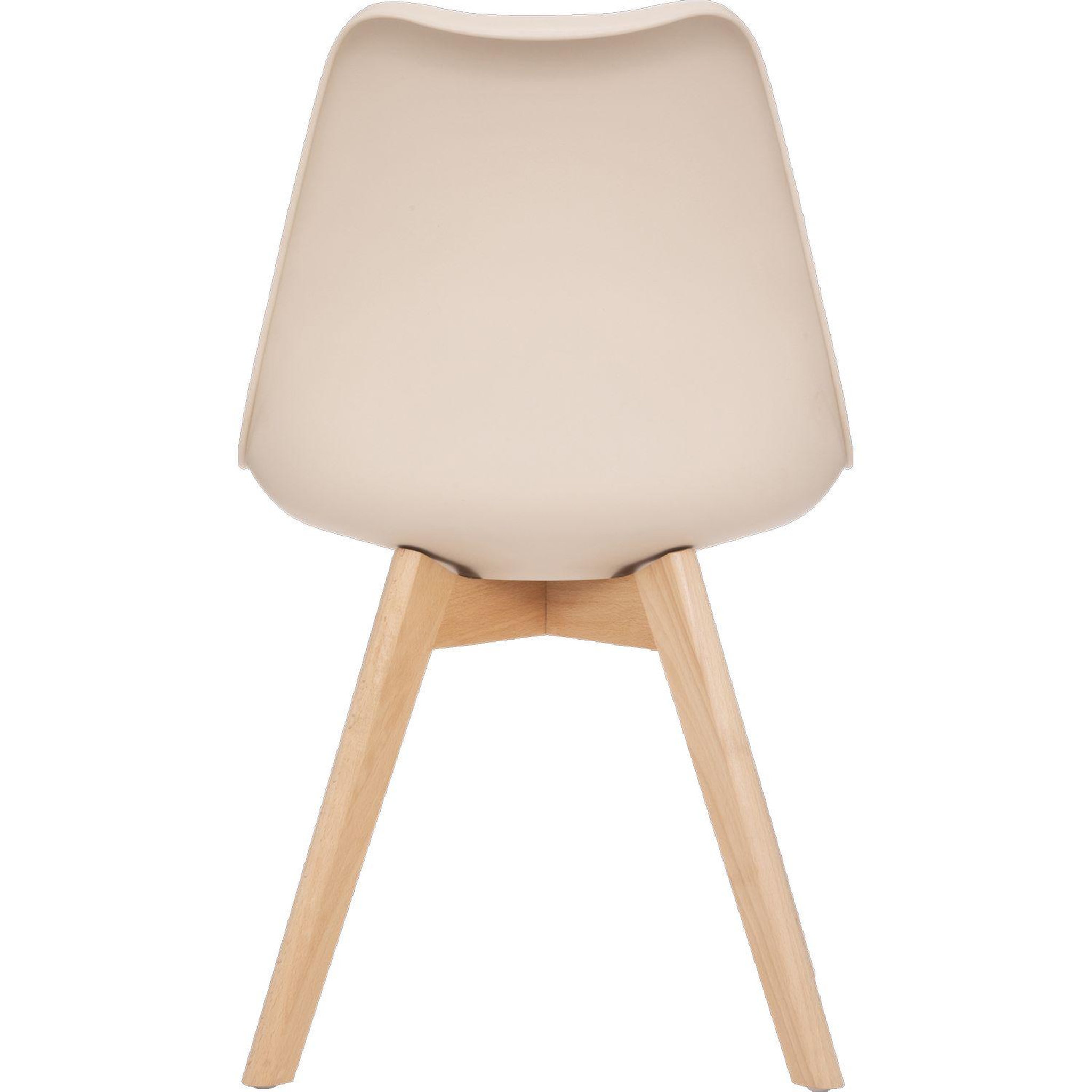 Voir la diapositive 5 : TOILINUX Lot de 4 chaises design scandinave baya
