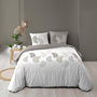 Voir la diapositive 4 : Douceur d'Intérieur Housse de couette 200x200 + 2 taies Goyave coton 57 fils