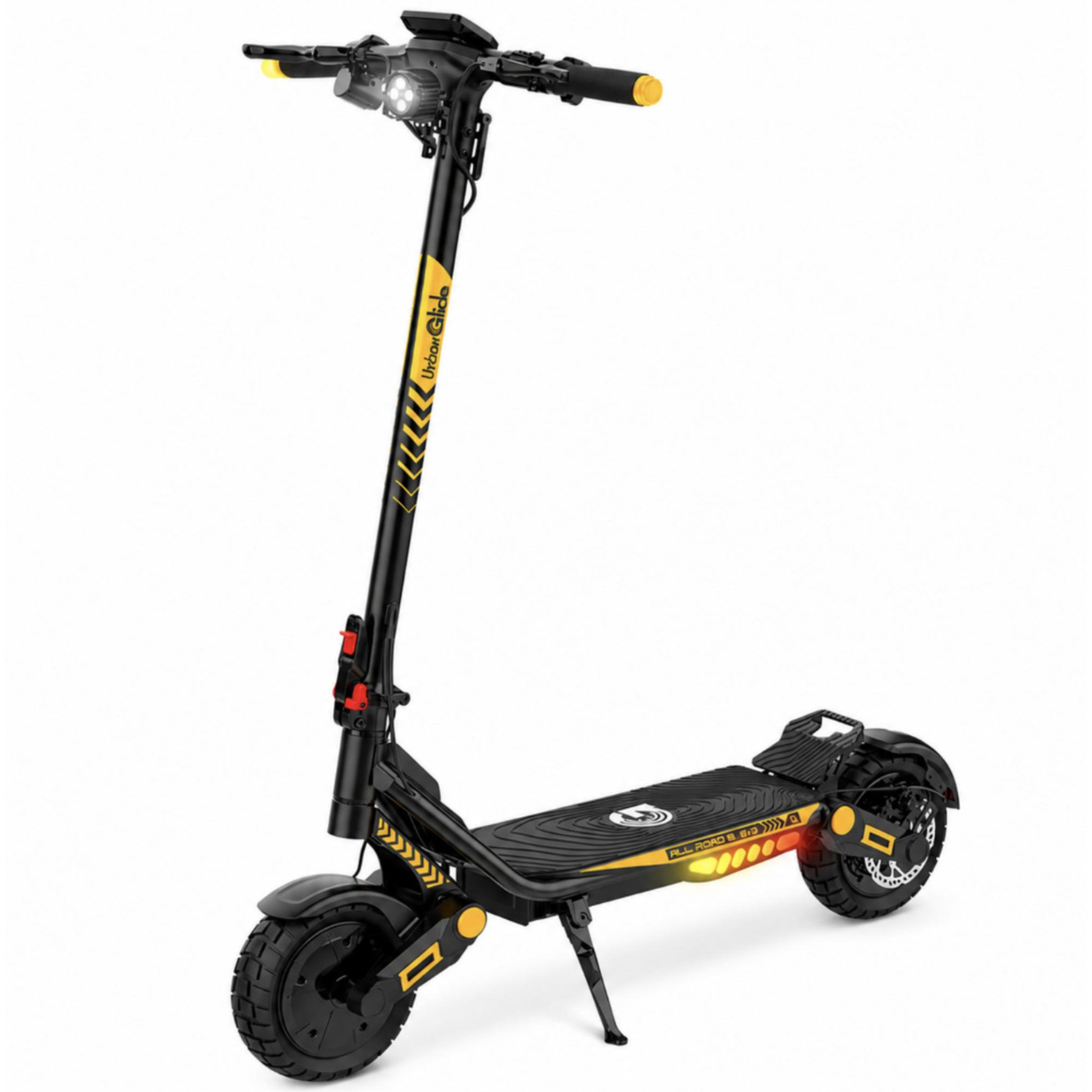 Voir la diapositive 1 : URBANGLIDE Trottinette électrique adulte urbanglide all road 6 2x2 - autonomie jusqu'a 80 km - pneu cross 10  tubeless - batterie 54v - poids 30kg