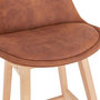 Voir la diapositive 4 : Paris Prix Tabouret de Bar  Peina  103cm Marron & Naturel