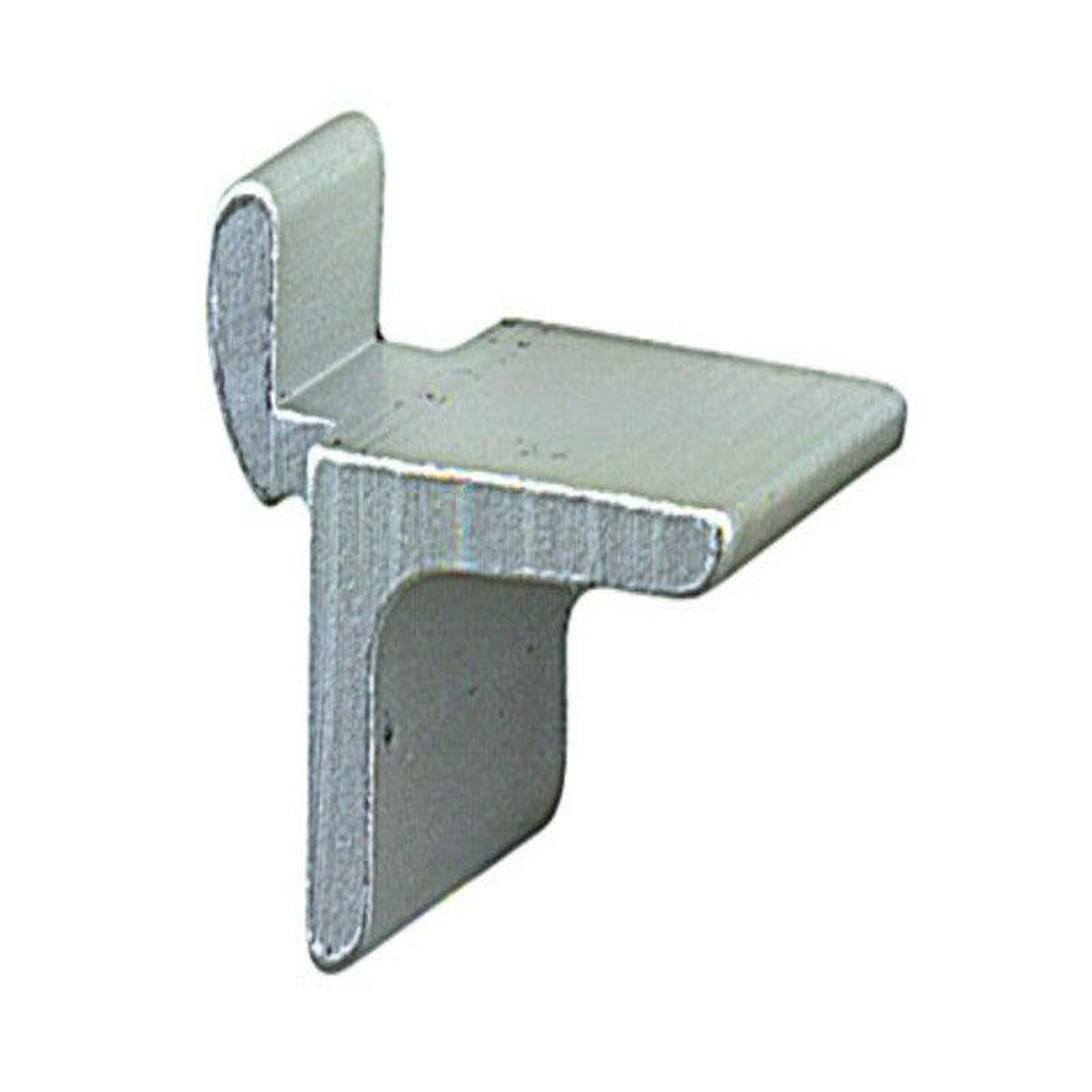 CIME Lot De 20 Taquets Pour Crémaillère, Aluminium Gris
