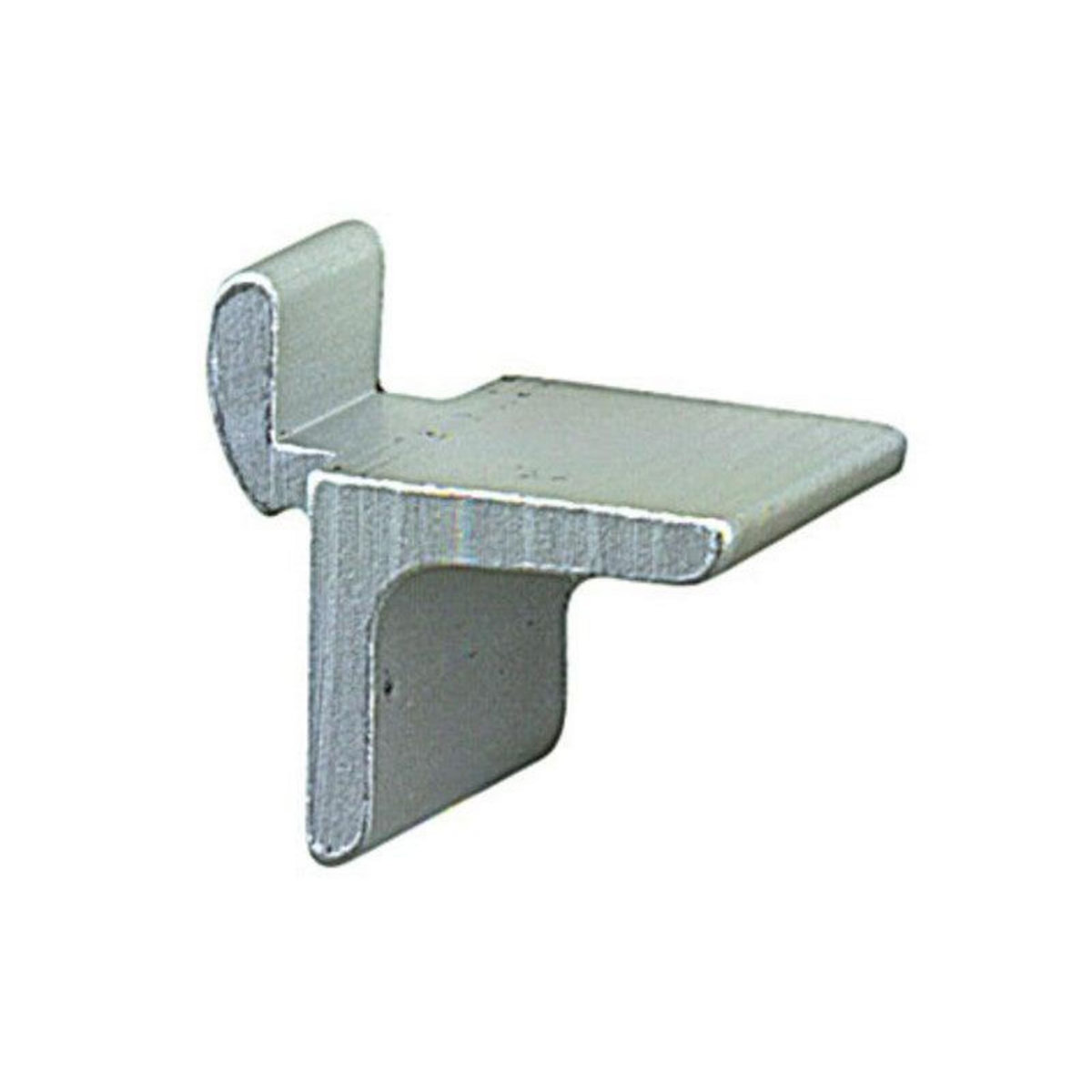 CIME Lot De 20 Taquets Pour Crémaillère, Aluminium Gris