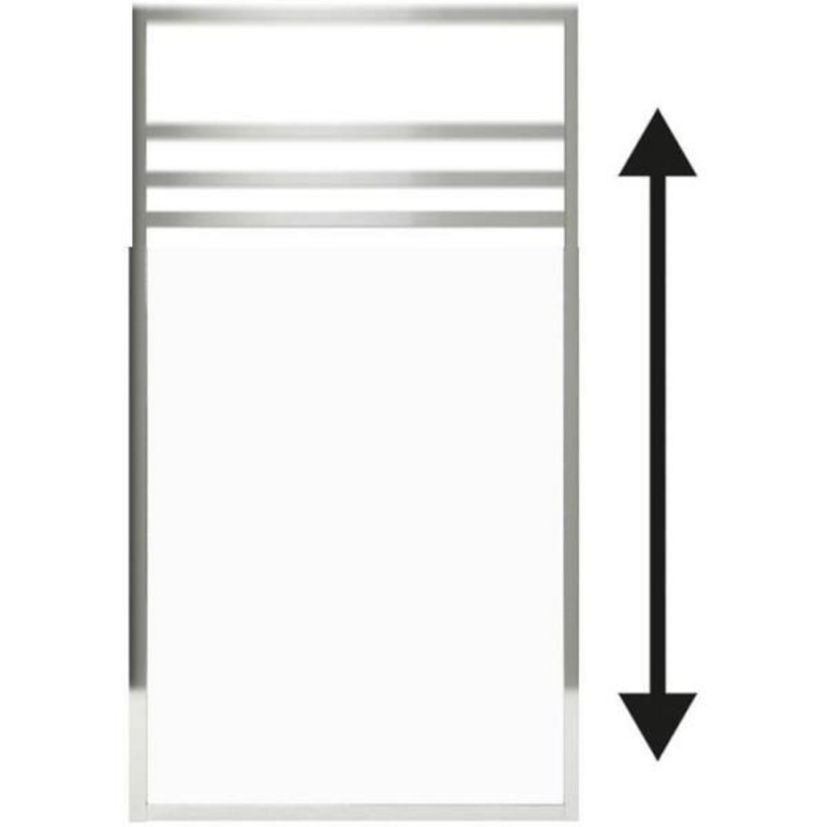 GELCO Pare muret - GELCO - ONLY Chrome - 90 x 110 / 165