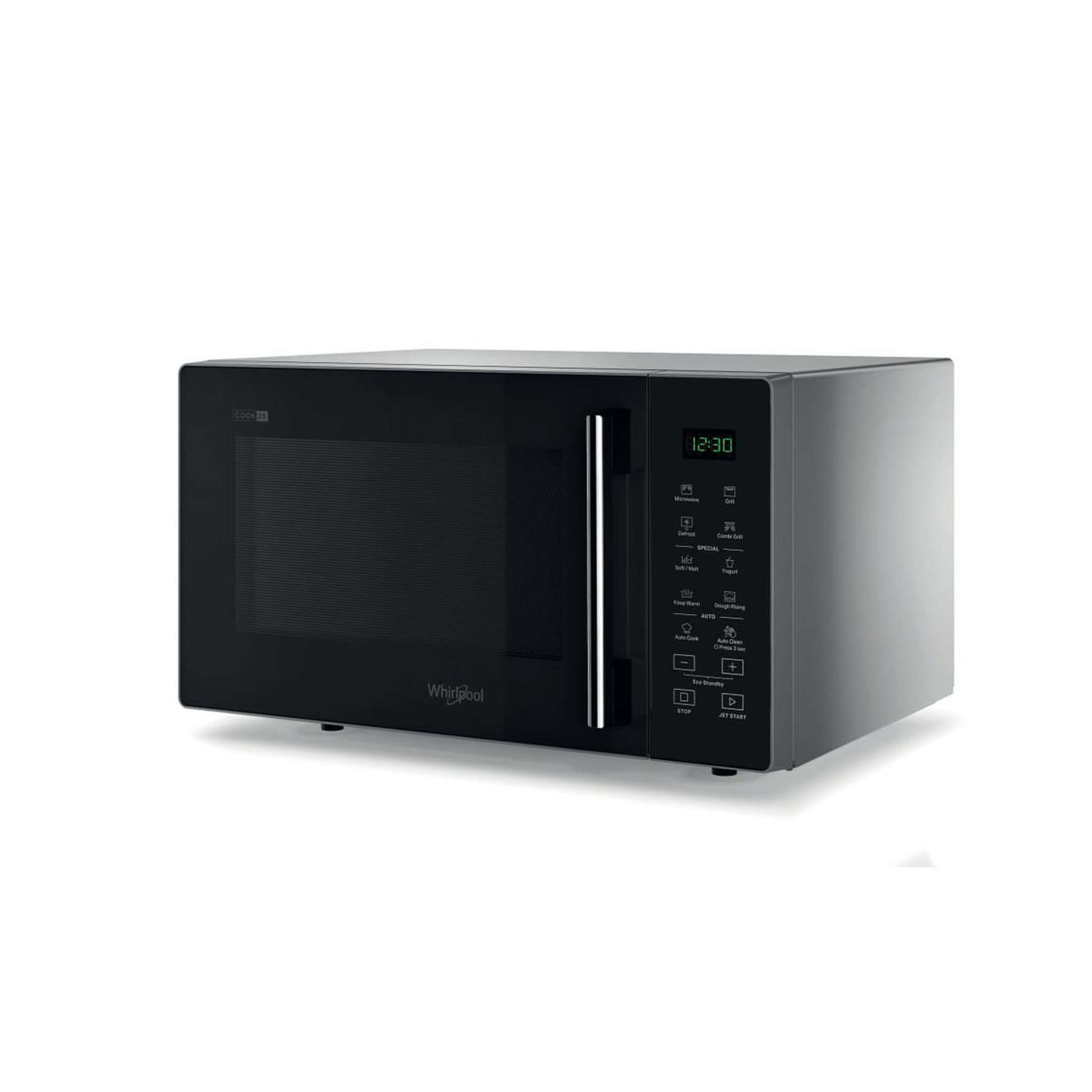 Voir la diapositive 2 : Whirlpool Four à micro-ondes Whirlpool MWP 253 SB Noir 25 L