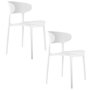 Voir la diapositive 1 : Leitmotiv Lot de 2 chaises design Cheer