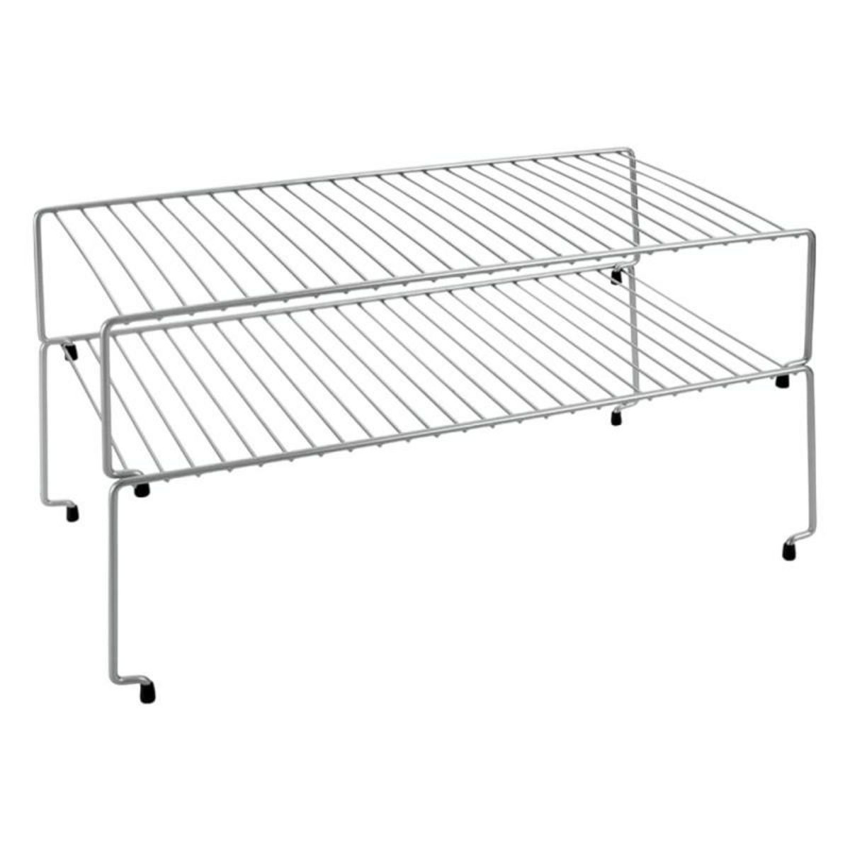 Metaltex Metaltex Support de stockage empilable Sky 2 pcs