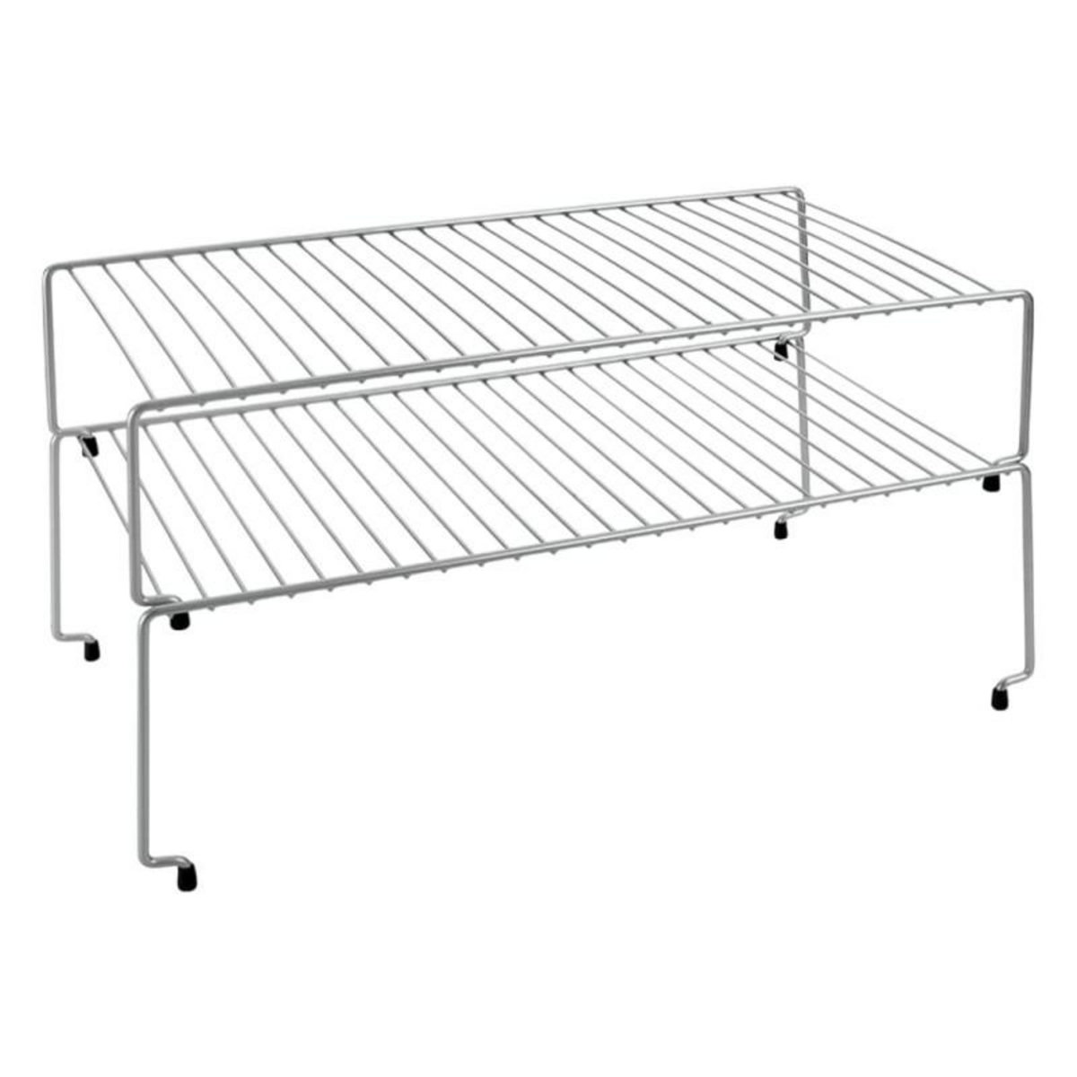 Metaltex Metaltex Support de stockage empilable Sky 2 pcs