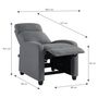 Voir la diapositive 7 : Fauteuil relax  inclinable TENNESSEE