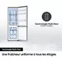 Samsung Réfrigérateur combiné RB34C600EBN