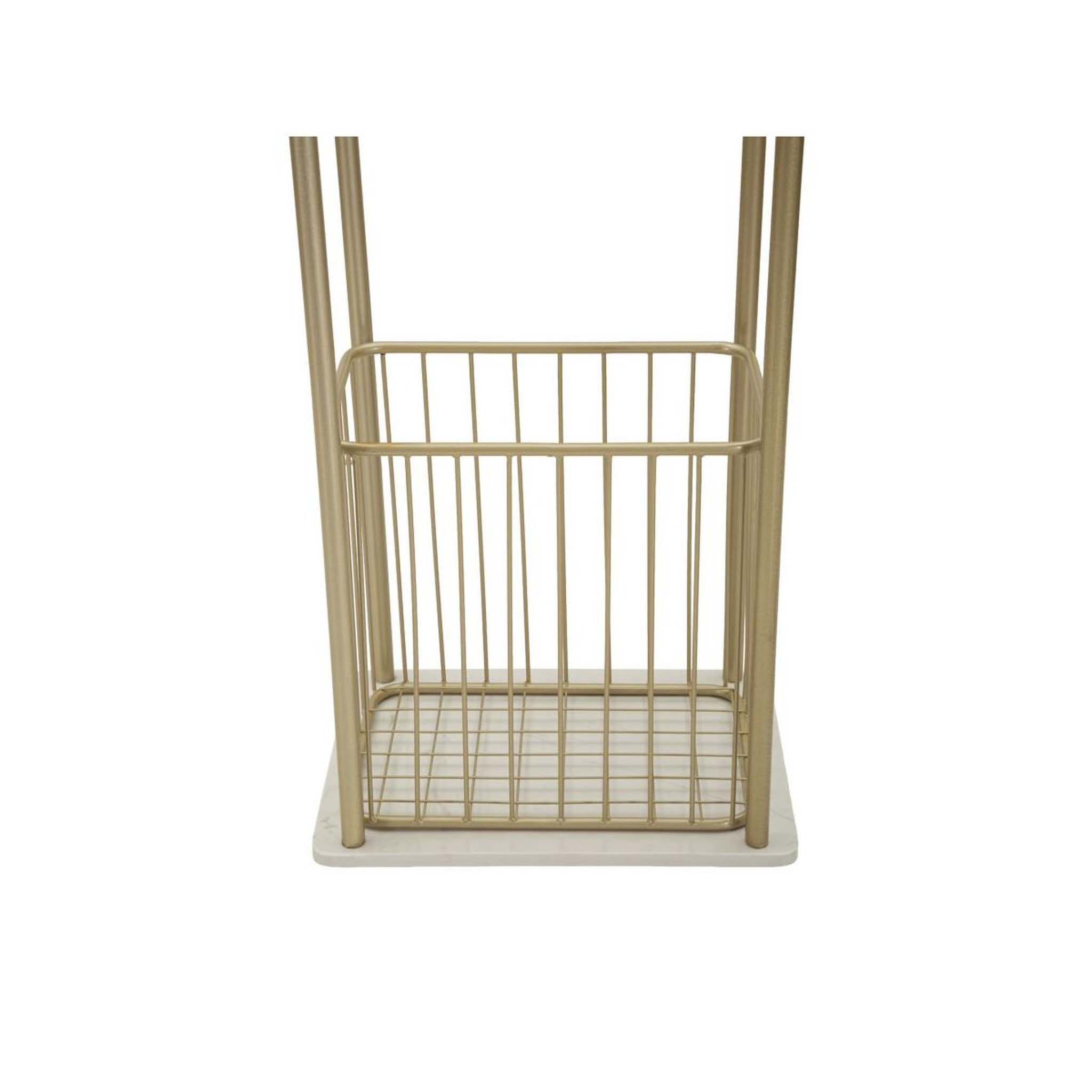 Voir la diapositive 5 : Paris Prix Porte-serviettes en métal  root  122cm or