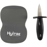 COOK CONCEPT Couteau à huitre a huitres avec support silicone
