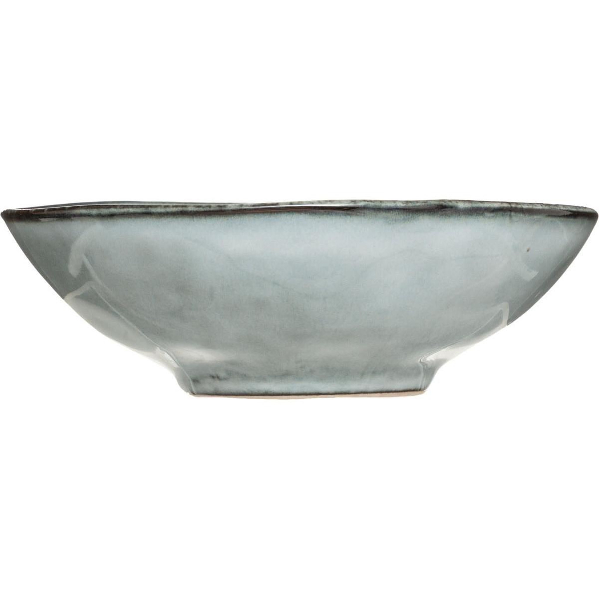 Voir la diapositive 3 : SECRET DE GOURMET Lot de 6 bols ronds design  flower  15cm bleu