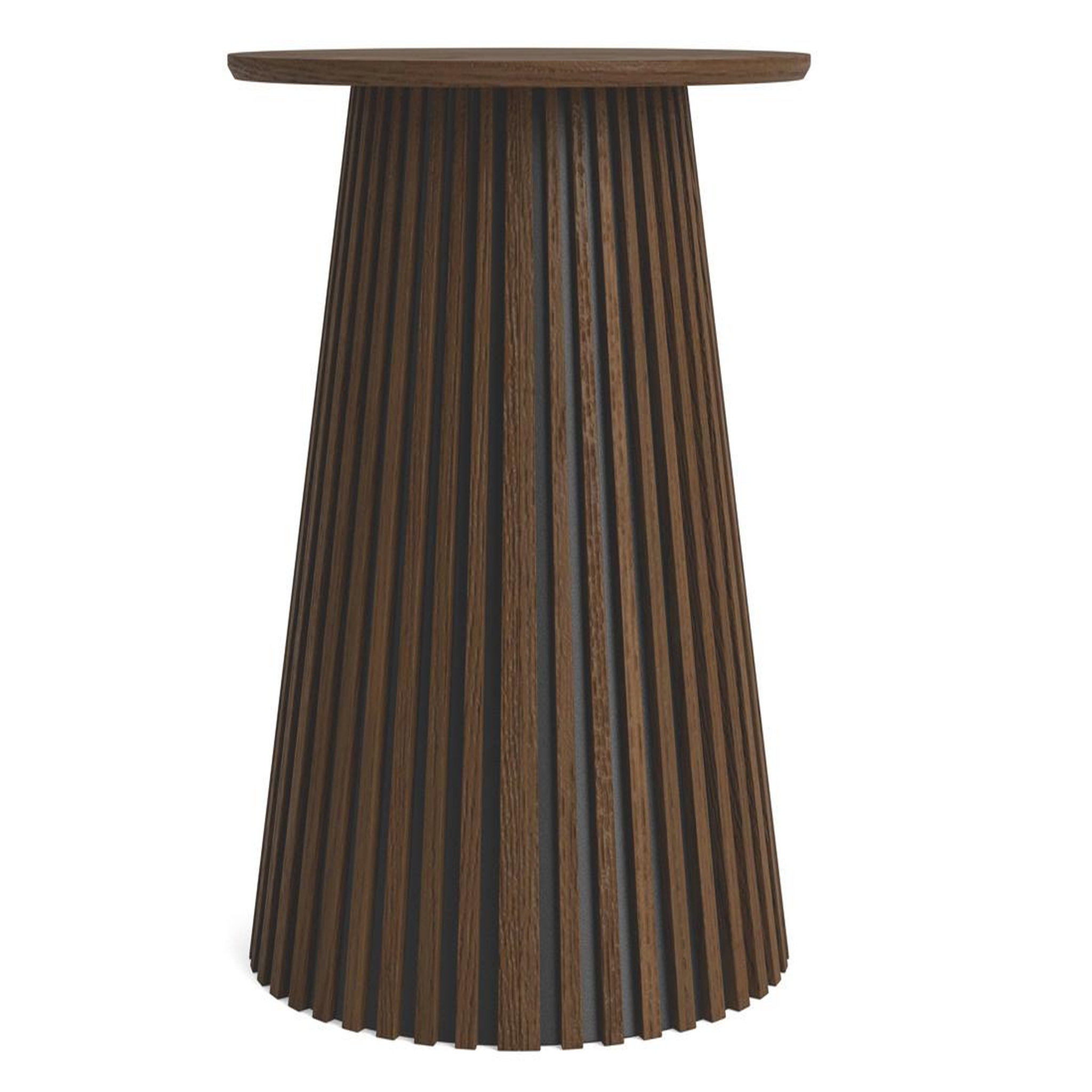 BEST MOBILIER Freya - bout de canapé - 40x50 cm. Coloris disponibles : Marron