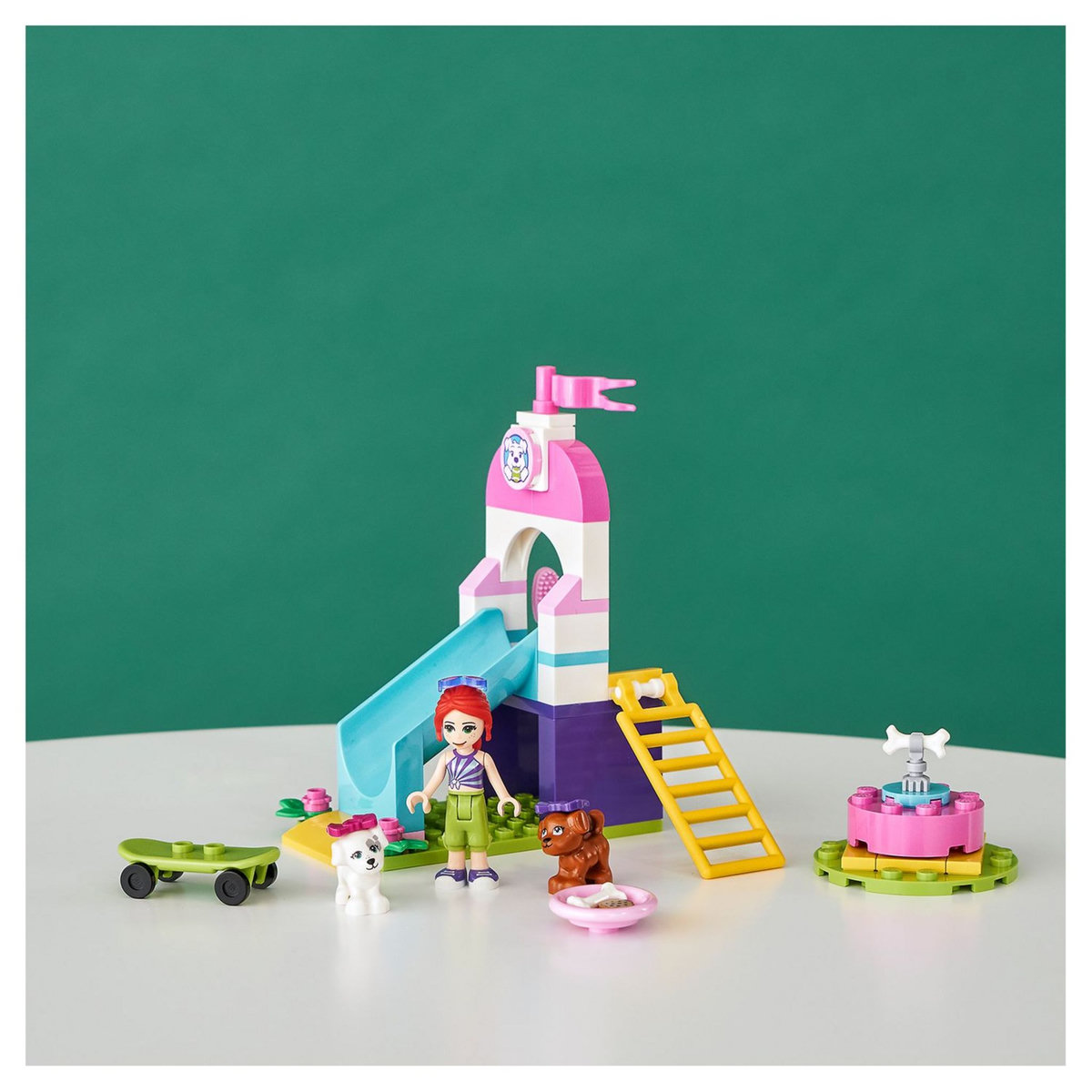 LEGO Friends 41396 - L'aire de jeux des Bébés Chiens