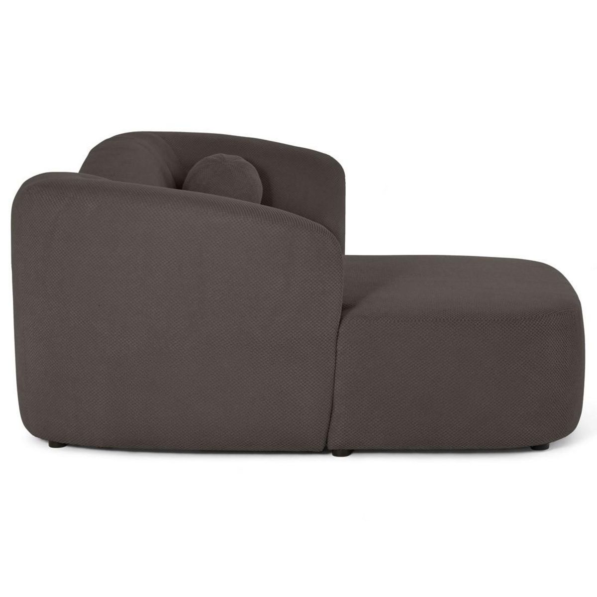 LISA DESIGN Charles - canapé d'angle gauche 4 places en velours texturé