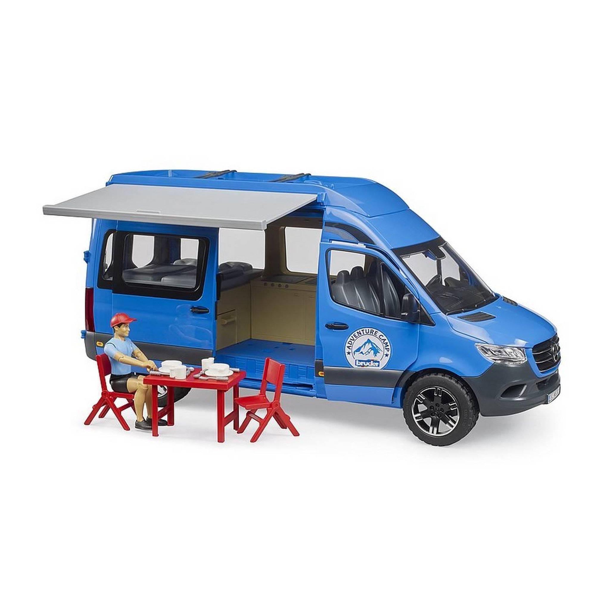 Bruder MB Sprinter Camper avec conducteur