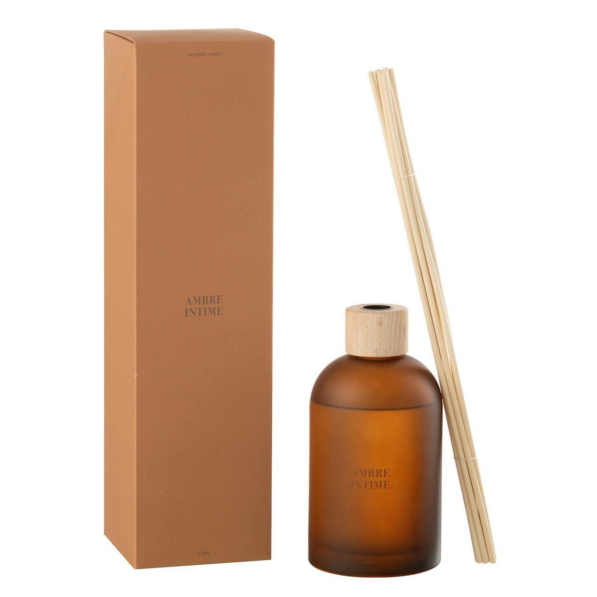 Voir la diapositive 3 : J-LINE Diffuseur de parfum  accords essentiels  550ml ambre intime