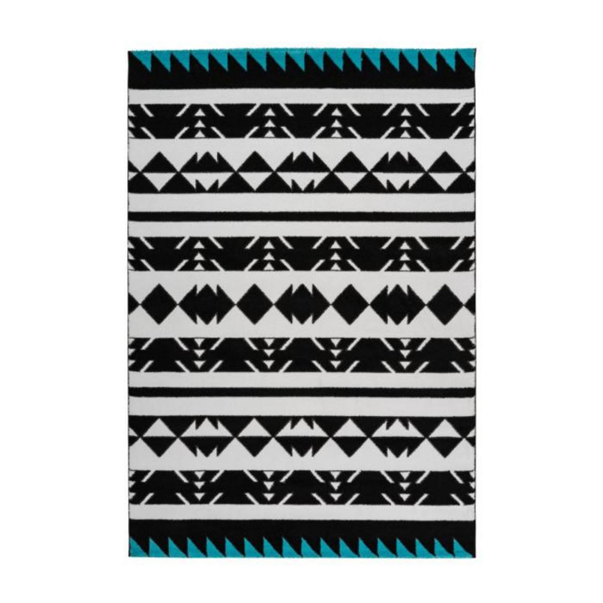 Paris Prix Tapis Ethnique à Poils Courts  Broadway IV  Blanc