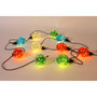 Voir la diapositive 3 : SWEEEK Morphée - Guirlande lumineuse guinguette extérieure avec 10 boules lumineuses. 100 LED. à piles (non fournies). fonction timer. 8 modes.  4.5 m de long