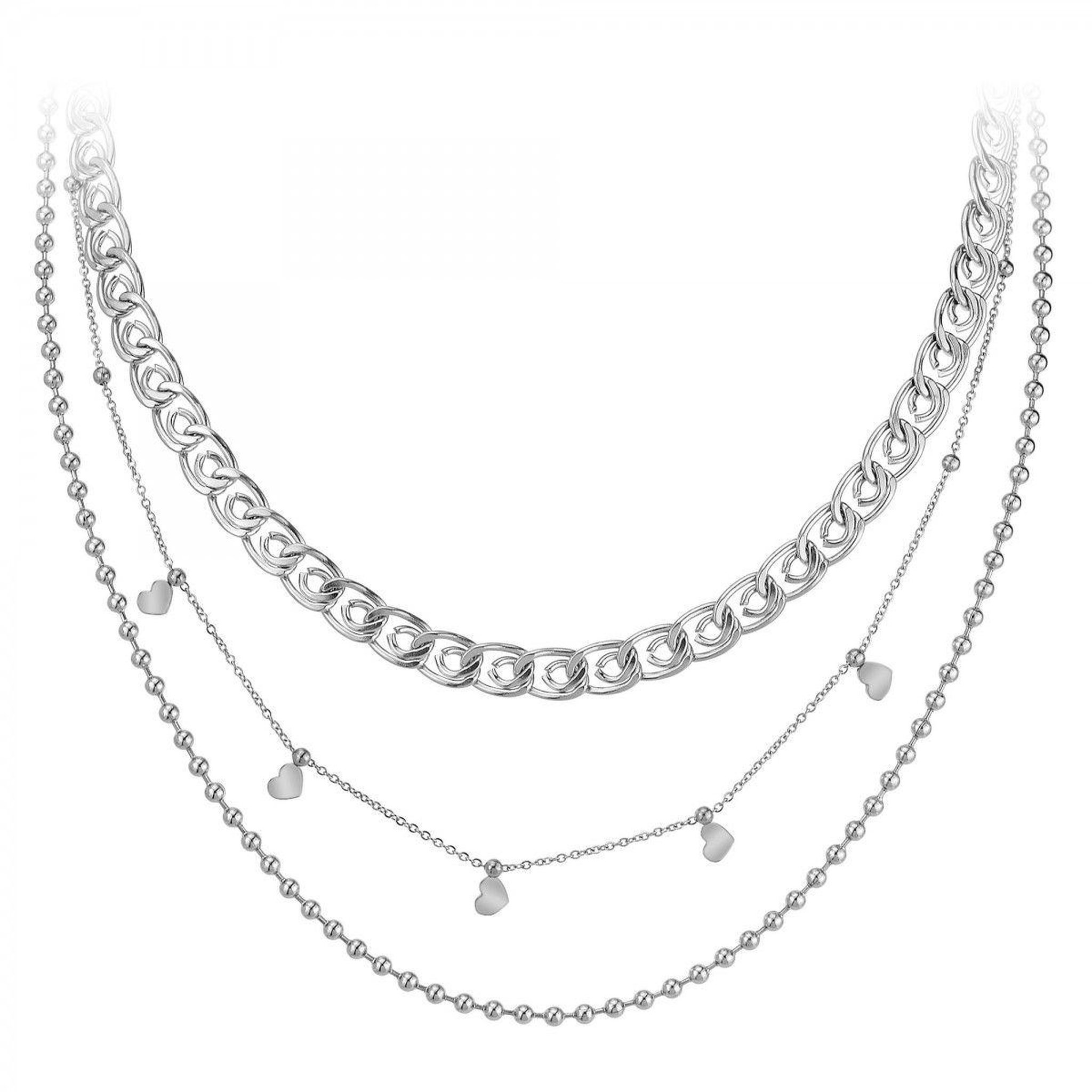 SC CRYSTAL Collier par SC Crystal en acier inoxydable