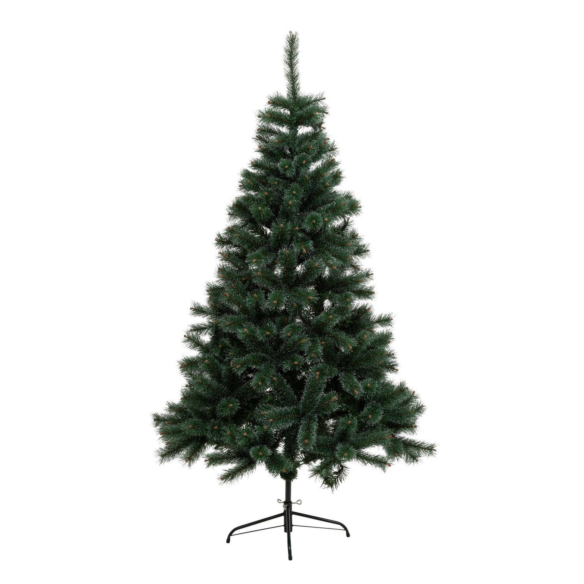 FEERIC LIGHT & CHRISTMAS Sapin de Noël artificiel givré WINDY PEAK - H. 210 cm - Vert