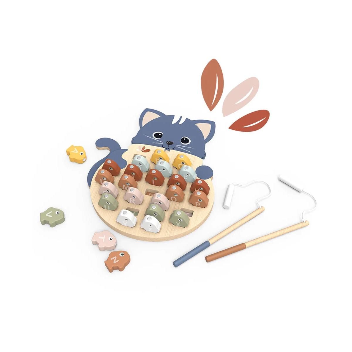 SPEEDY MONKEY Jeu de peche magnetique Alphabet