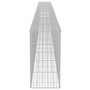 Voir la diapositive 5 : VIDAXL Mur a gabion avec couvercles Acier galvanise 900x50x100 cm