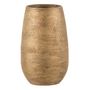 Voir la diapositive 1 : Paris Prix Vase Déco  Irrégulier Rugueux  31cm Or