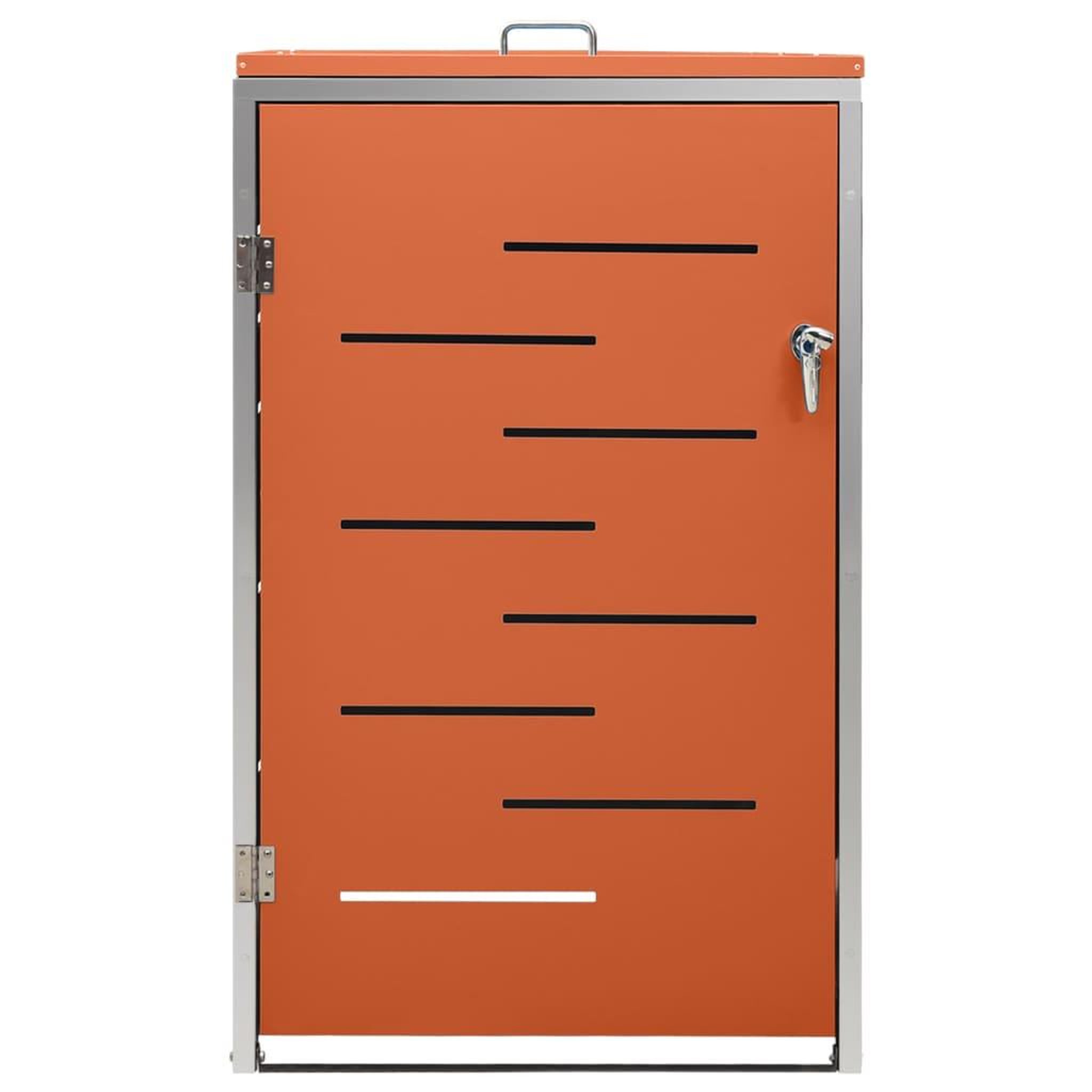 Voir la diapositive 5 : VIDAXL Abri pour poubelle 69x77,5x112,5 cm Inox