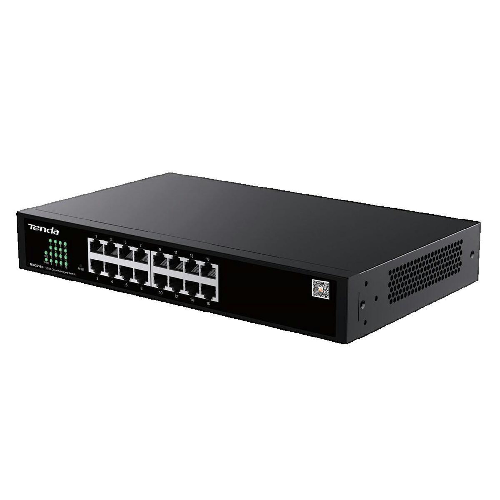 Voir la diapositive 3 : Tenda Commutateur Tenda 16 ports Gigabit Ethernet