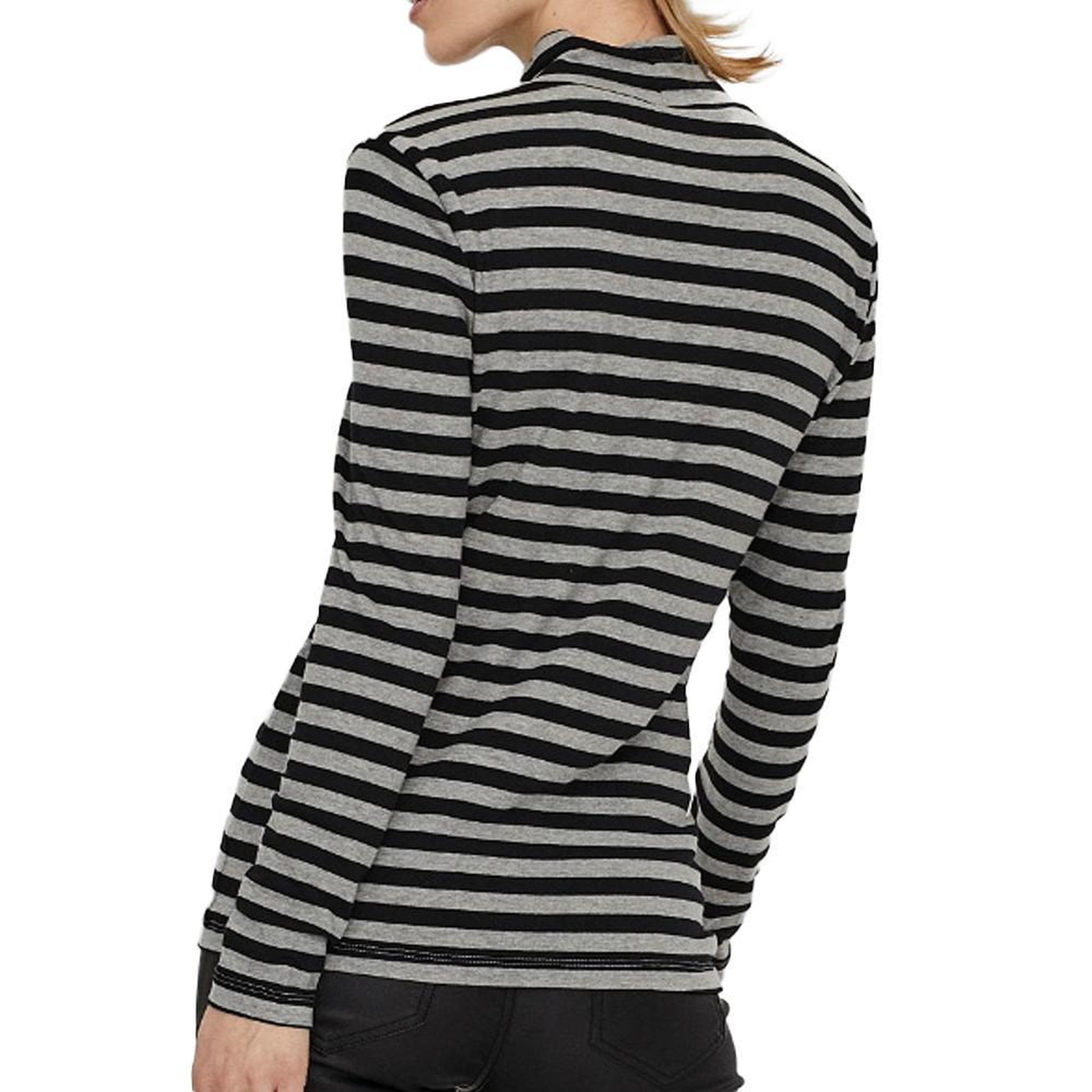 Voir la diapositive 2 : Vero Moda Top à rayures Gris/Noir Femme Vero Moda Carla