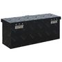 Voir la diapositive 4 : VIDAXL Boîte en aluminium 485x140x200 mm Noir