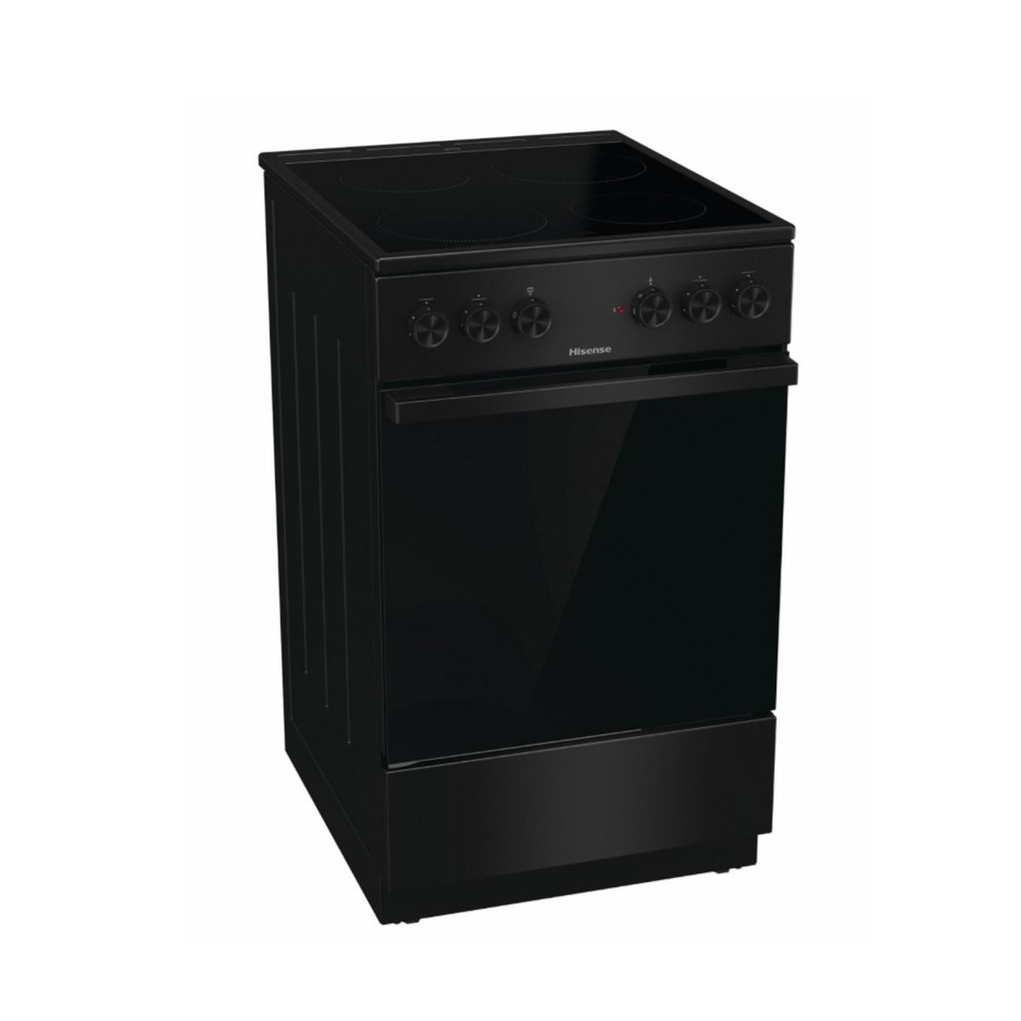 Voir la diapositive 3 : Hisense Cuisinière vitrocéramique 68l 8kw noir - HEC5A10BG