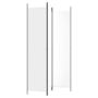 Voir la diapositive 5 : VIDAXL Cloison de separation 3 panneaux Blanc 150x220 cm Tissu