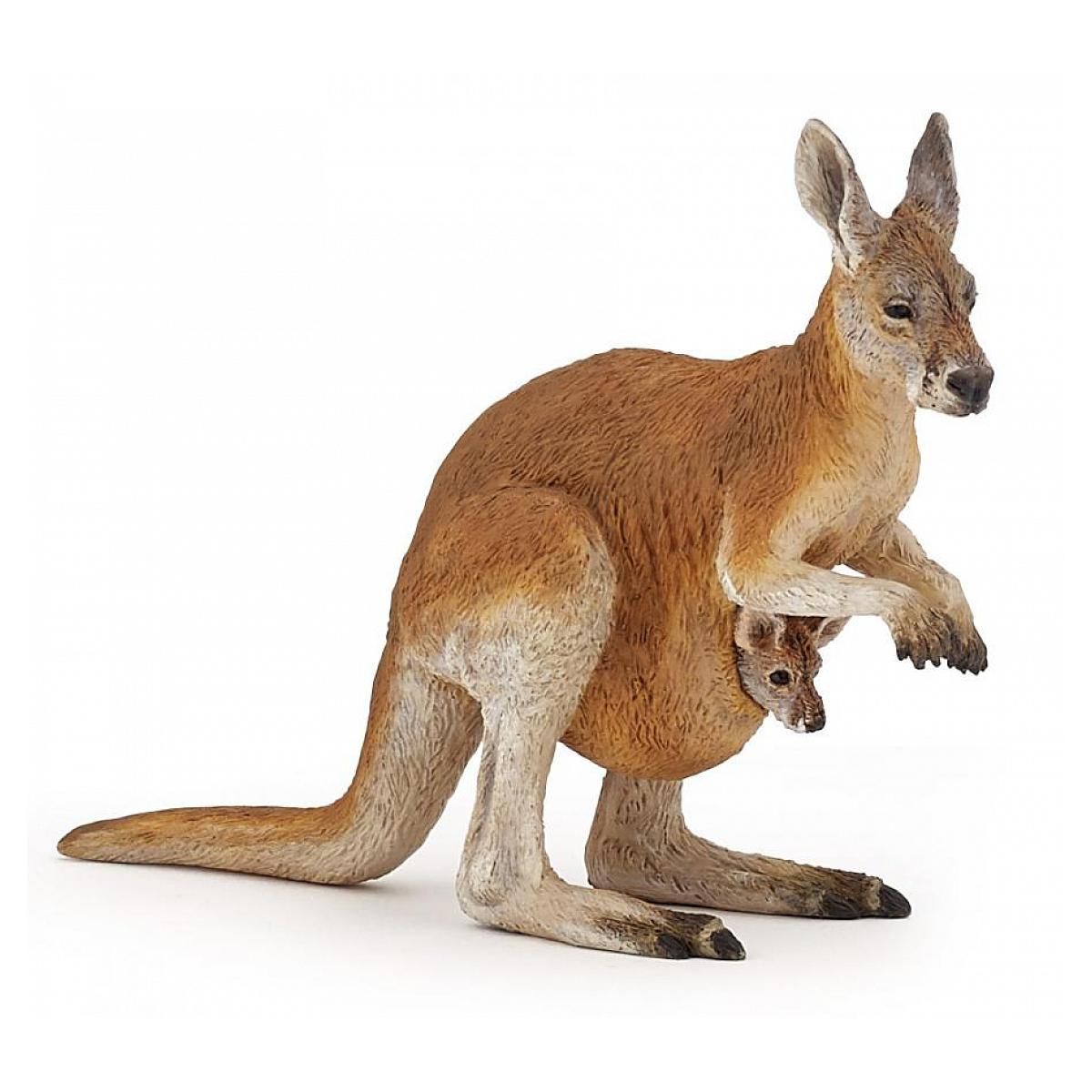 Papo Kangourou et son bébé  figurine
