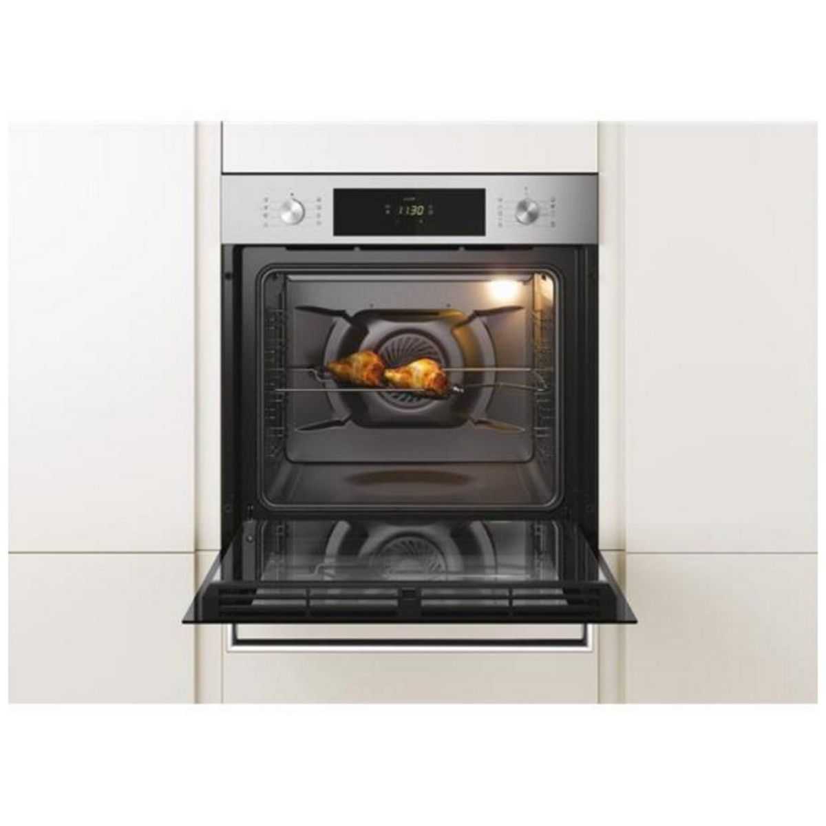 Candy Four intégrable multifonction 70l 60cm pyrolyse inox - FCT686XTBWF