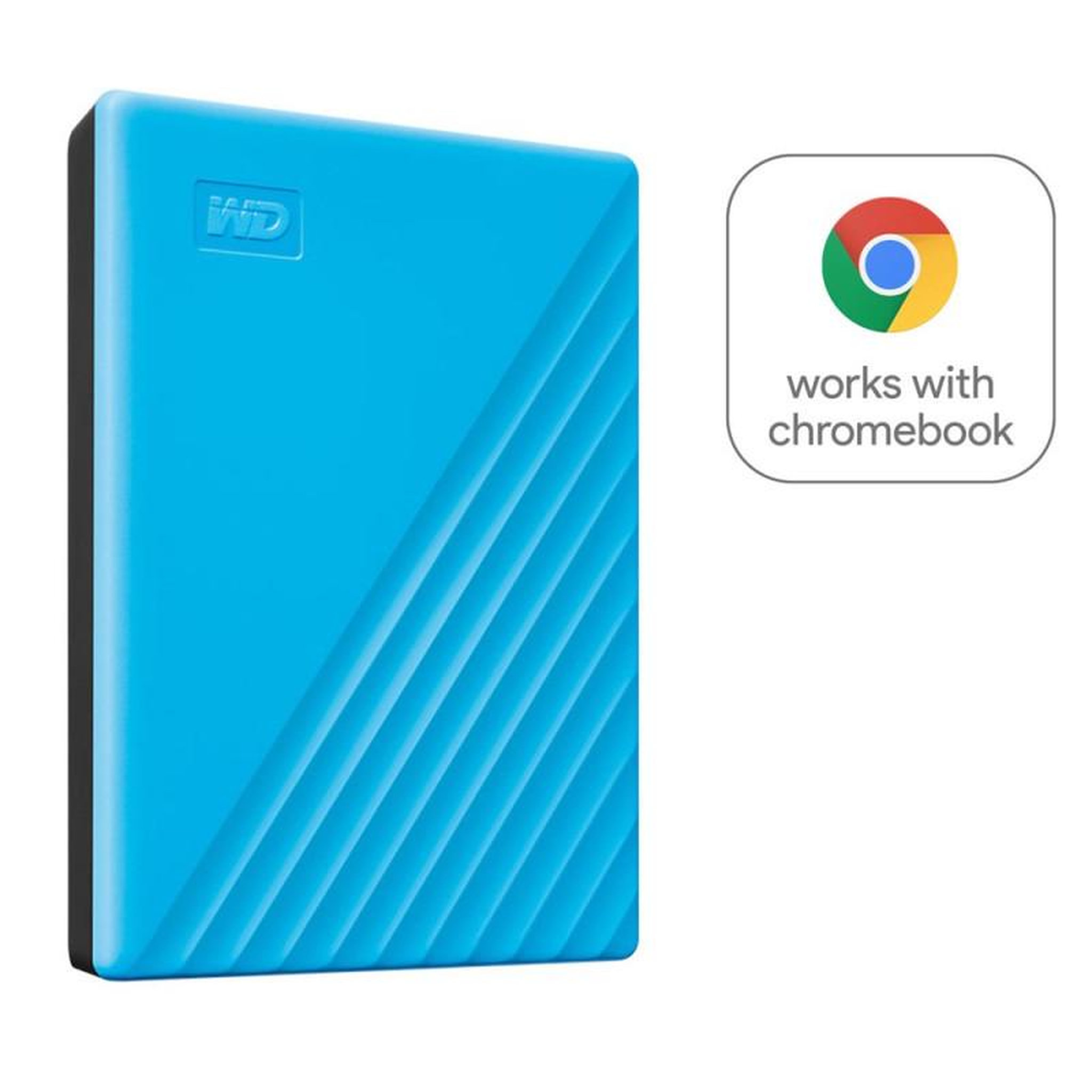 Western Digital Disque Dur Externe Western Digital My Passport 2 To Bleu