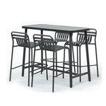 Jardiline Table de bar rectangulaire mange-debout Miami - Jardiline