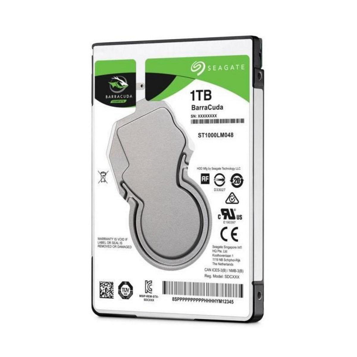 Seagate SEAGATE - Disque dur Interne - BarraCuda - 1To - 5 400 tr/min - 2.5 ST1000LM048