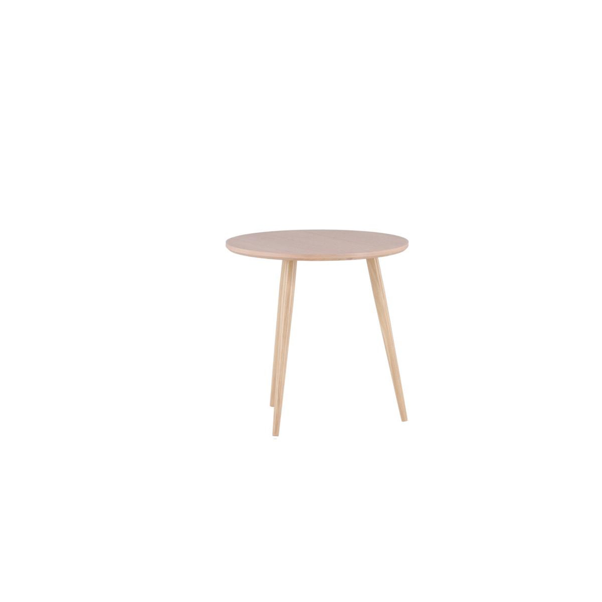 Voir la diapositive 2 : Paris Prix Table d'appoint design  askim  50cm naturel
