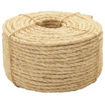 VIDAXL Corde 100 % en sisal 6 mm 500 m