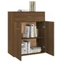 Voir la diapositive 5 : VIDAXL Buffet Chene marron 60x30x75 cm Bois d'ingenierie