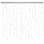 Voir la diapositive 3 : VIDAXL Rideau lumineux a glaçons LED 10m 400LED Blanc chaud 8fonctions