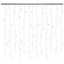 Voir la diapositive 3 : VIDAXL Rideau lumineux a glaçons LED 10m 400LED Blanc chaud 8fonctions