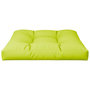 Voir la diapositive 4 : VIDAXL Coussin de palette vert brillant 70x70x12 cm tissu