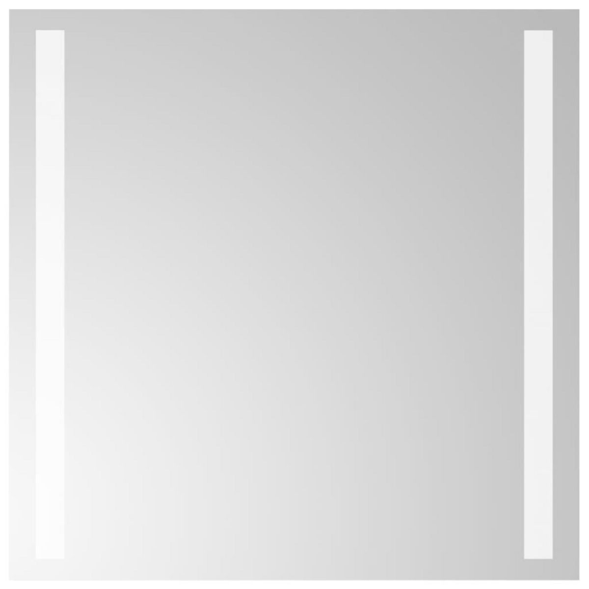 VIDAXL Miroir de salle de bain a LED 40x40 cm