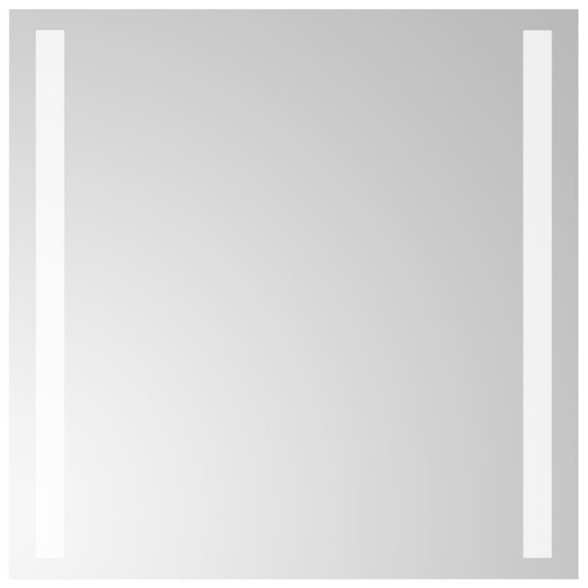 VIDAXL Miroir de salle de bain a LED 40x40 cm