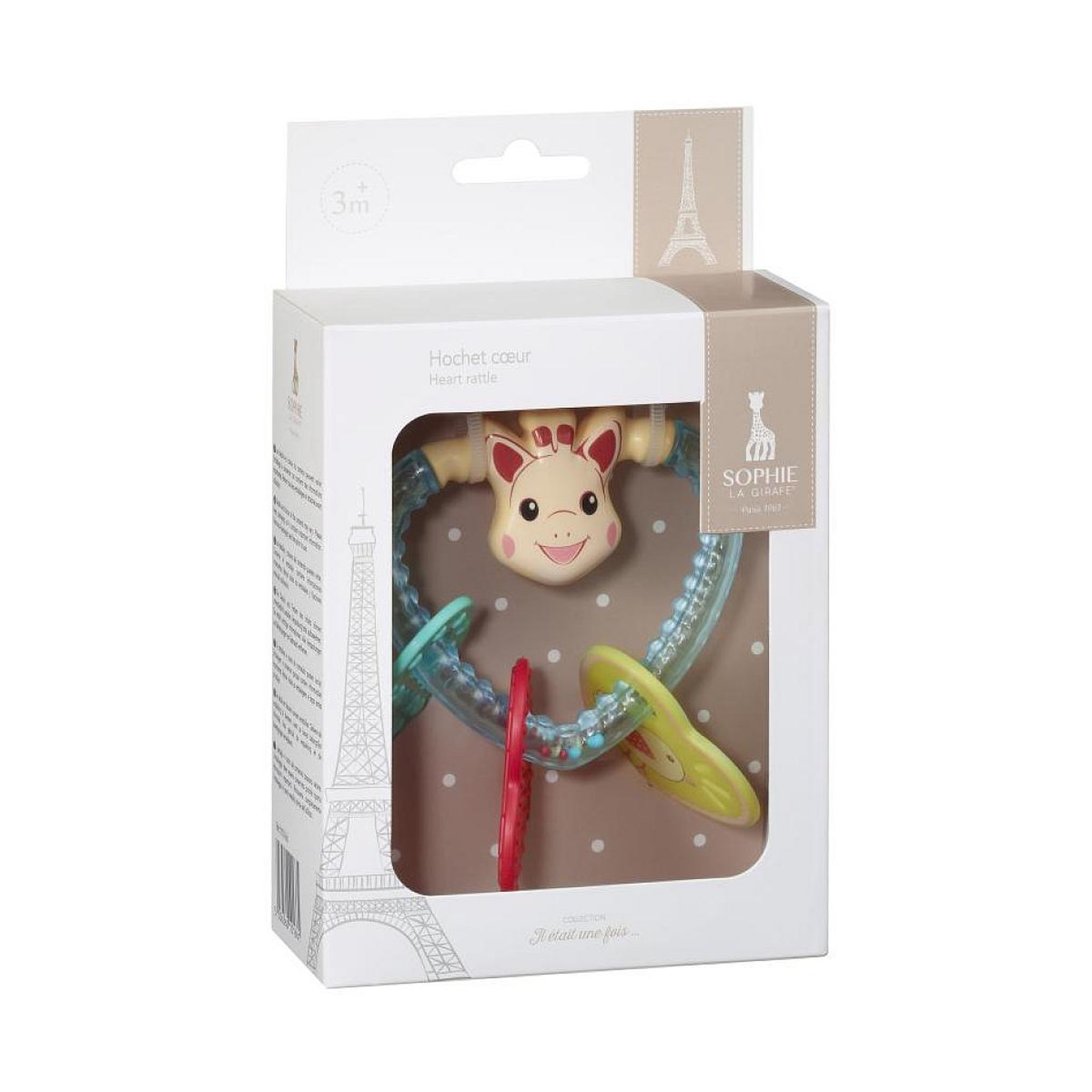 VULLI Hochet coeur sophie la girafe