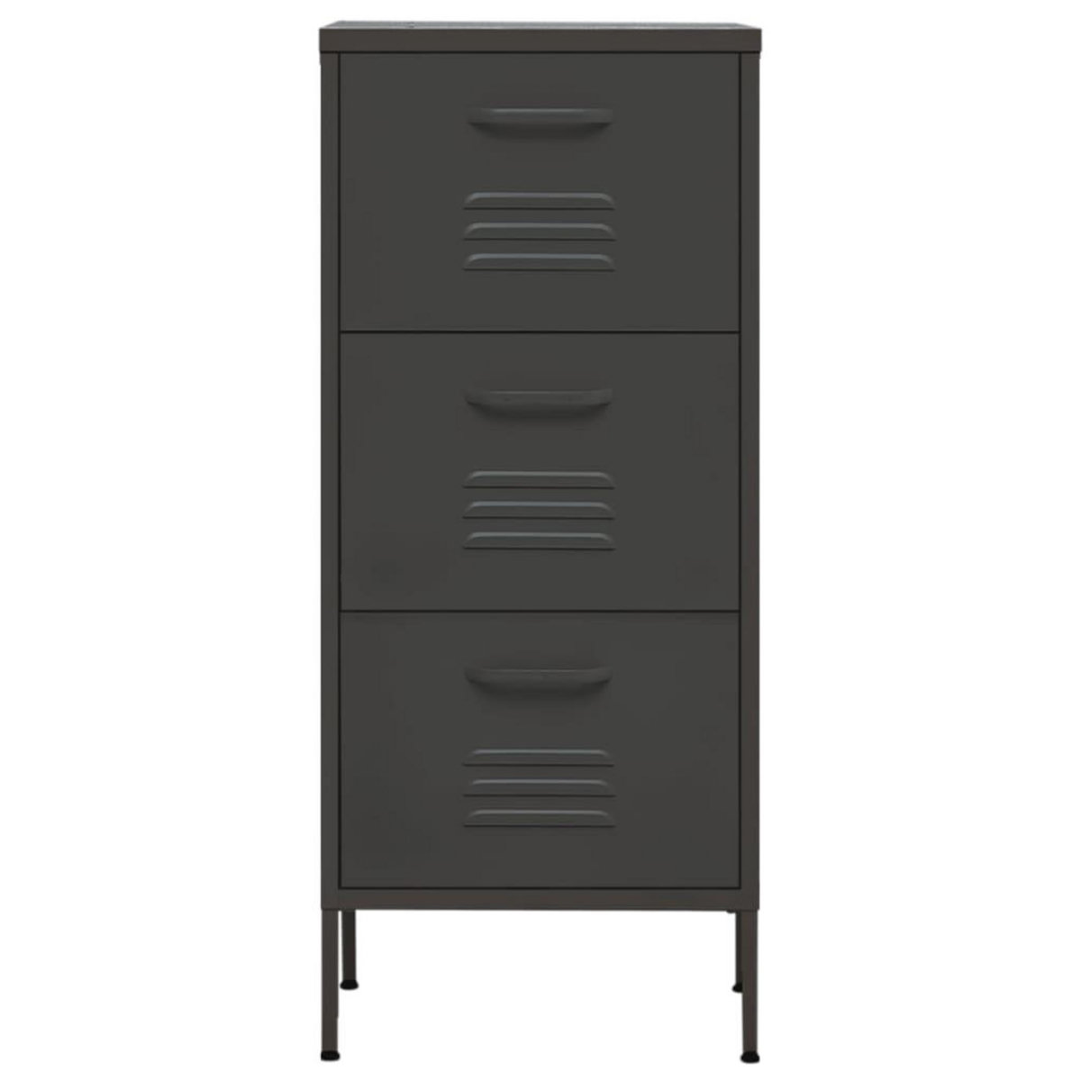 VIDAXL Armoire de rangement Anthracite 42,5x35x101,5 cm Acier