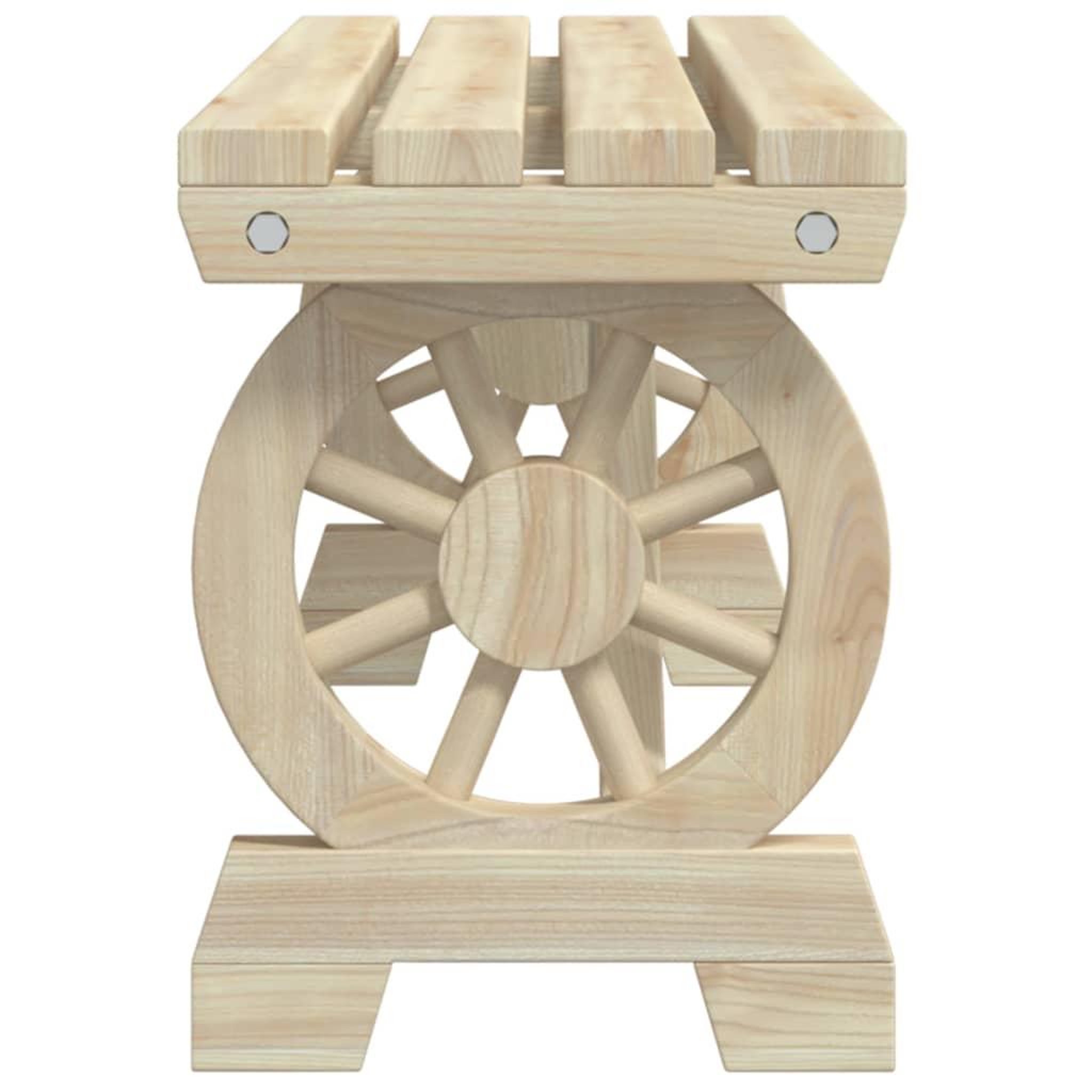 Voir la diapositive 5 : VIDAXL Banc de jardin 115 cm bois de sapin massif